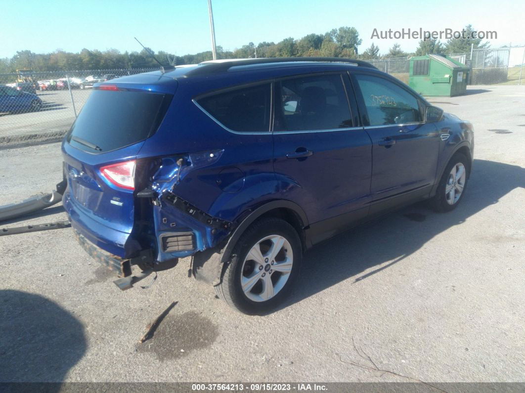 2016 Ford Escape Se Blue vin: 1FMCU9GX1GUA62711