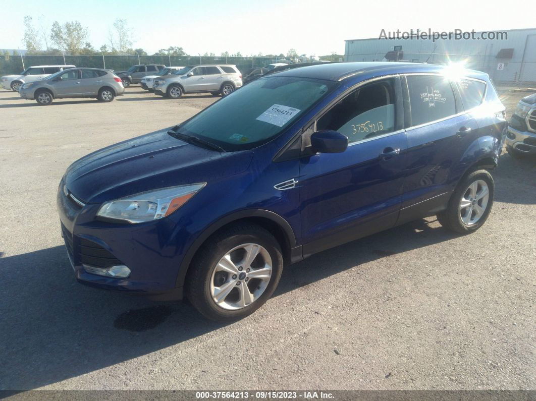 2016 Ford Escape Se Синий vin: 1FMCU9GX1GUA62711