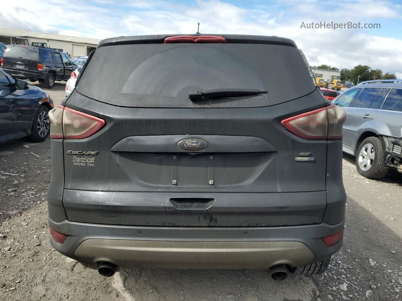 2016 Ford Escape Se Черный vin: 1FMCU9GX1GUC53948