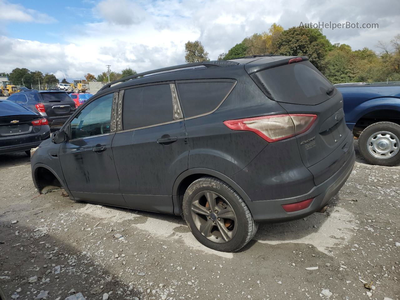 2016 Ford Escape Se Black vin: 1FMCU9GX1GUC53948