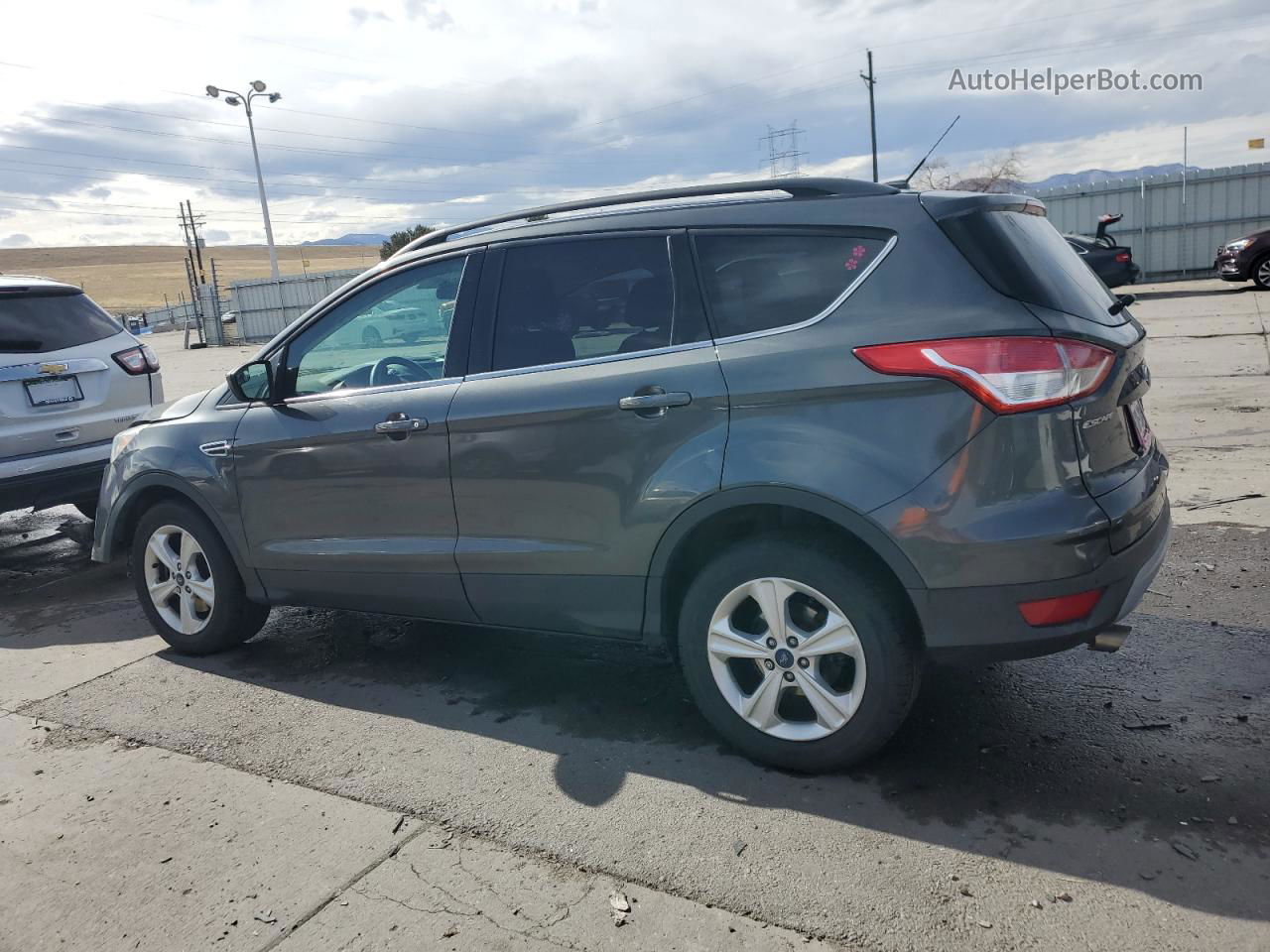 2016 Ford Escape Se Gray vin: 1FMCU9GX1GUC55893