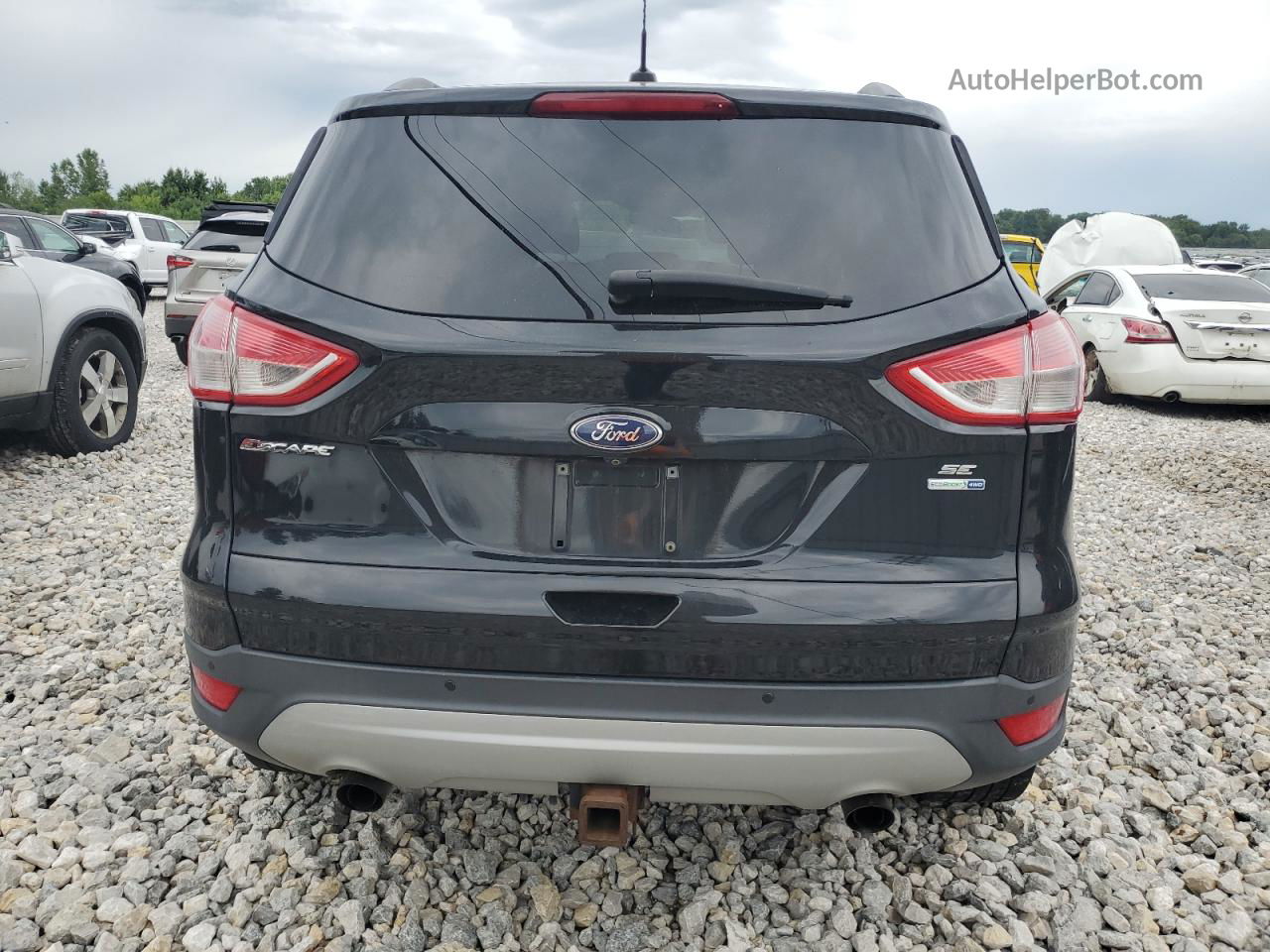 2016 Ford Escape Se Black vin: 1FMCU9GX1GUC68627