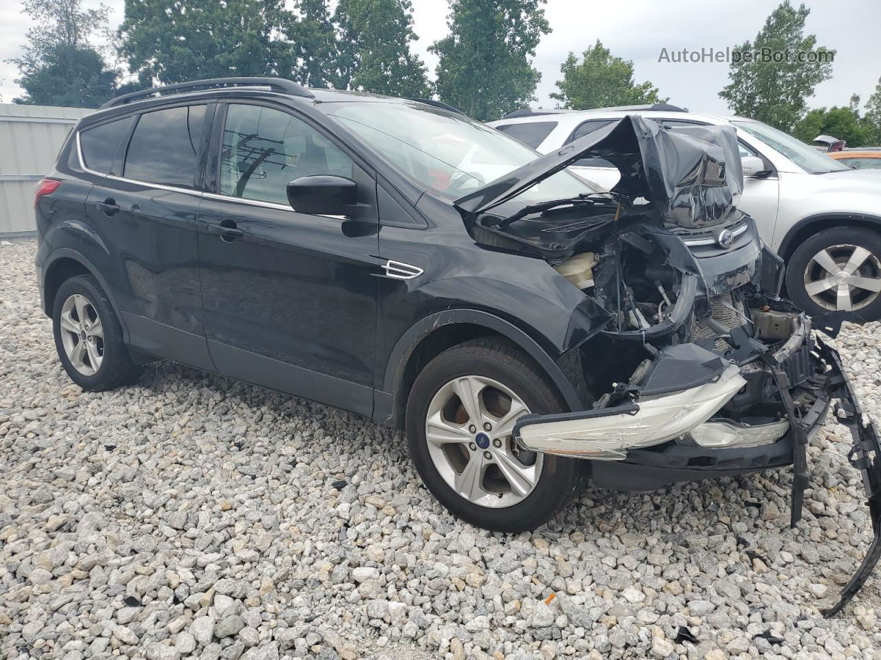 2016 Ford Escape Se Black vin: 1FMCU9GX1GUC68627