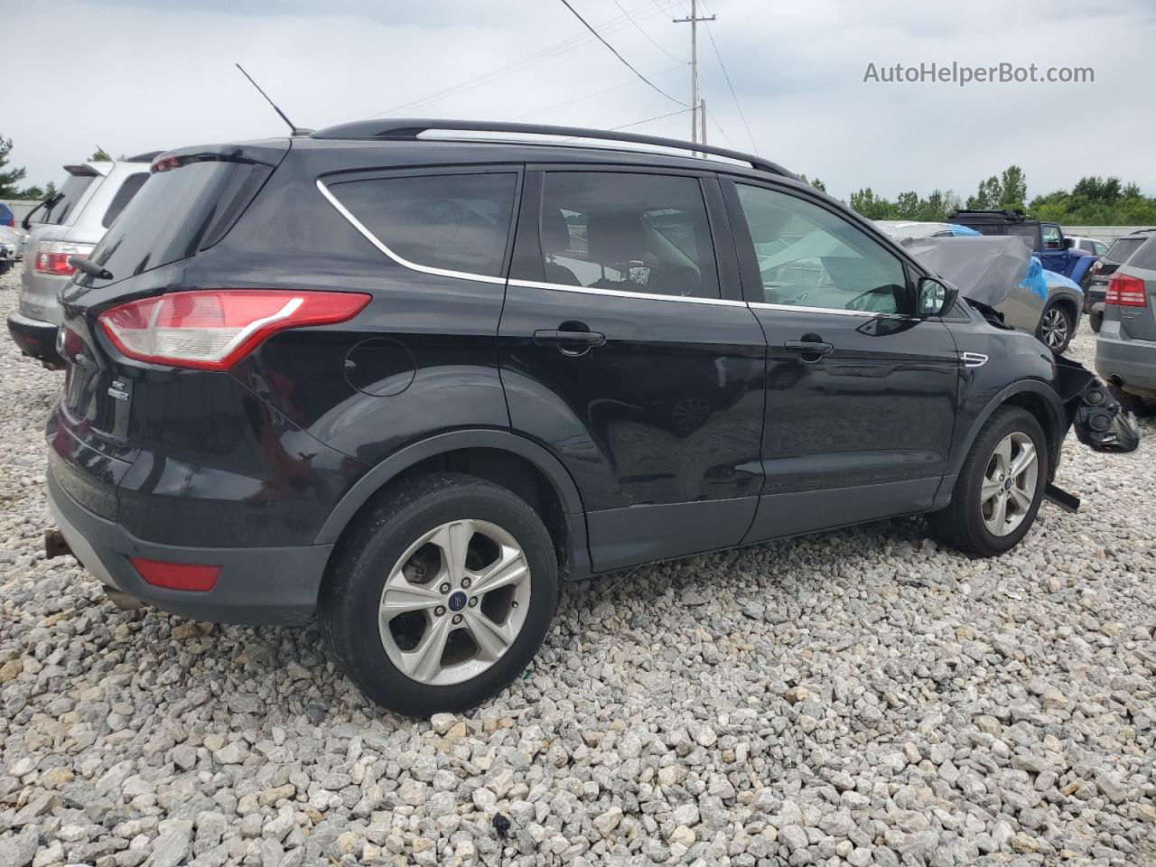 2016 Ford Escape Se Black vin: 1FMCU9GX1GUC68627