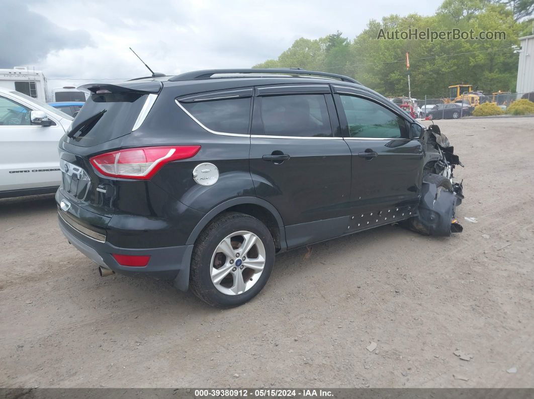 2013 Ford Escape Se Black vin: 1FMCU9GX2DUA89945