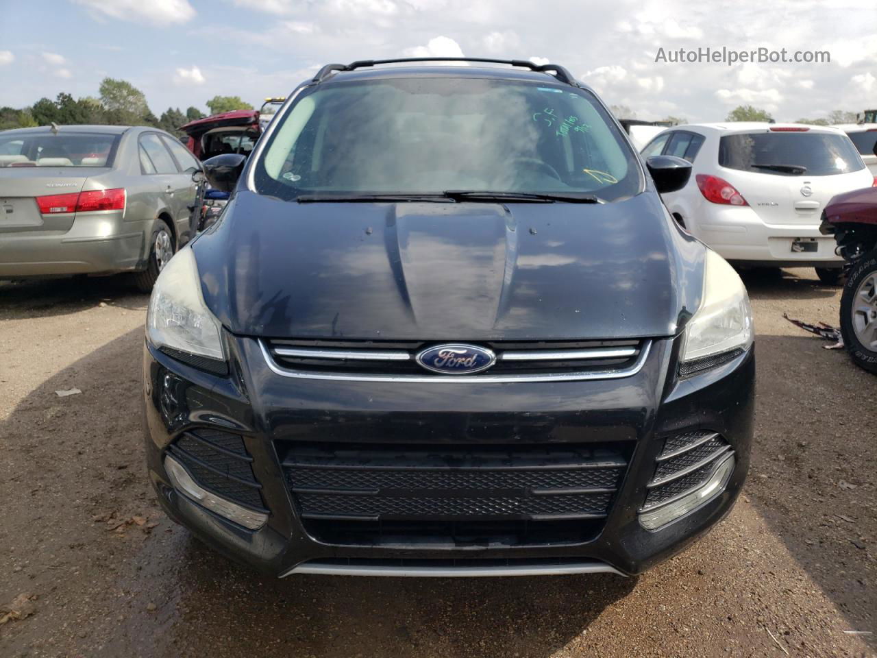 2013 Ford Escape Se Black vin: 1FMCU9GX2DUB14178