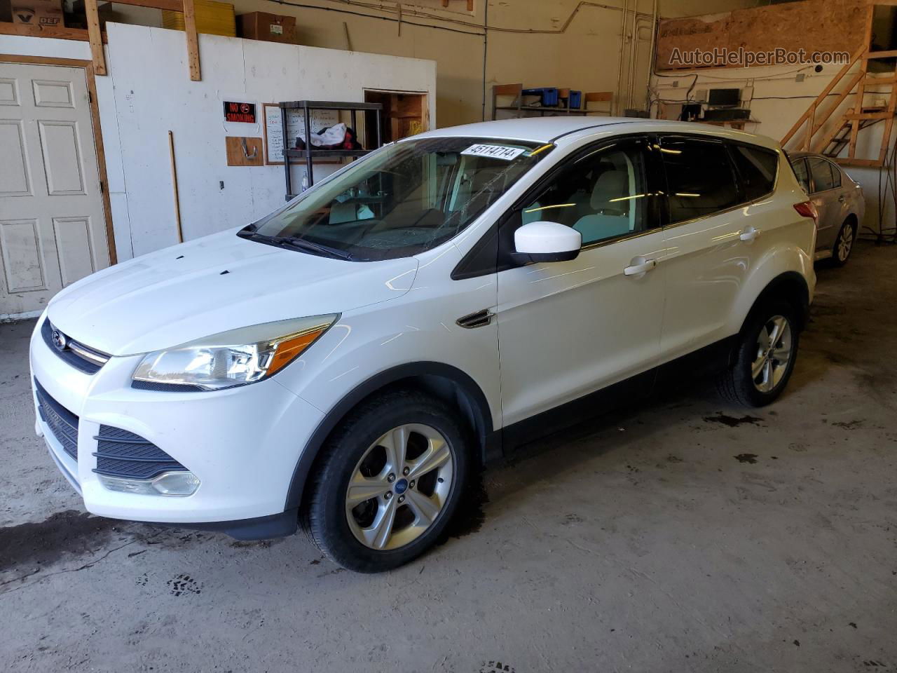 2013 Ford Escape Se White vin: 1FMCU9GX2DUB28260