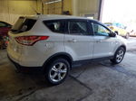 2013 Ford Escape Se White vin: 1FMCU9GX2DUB28260