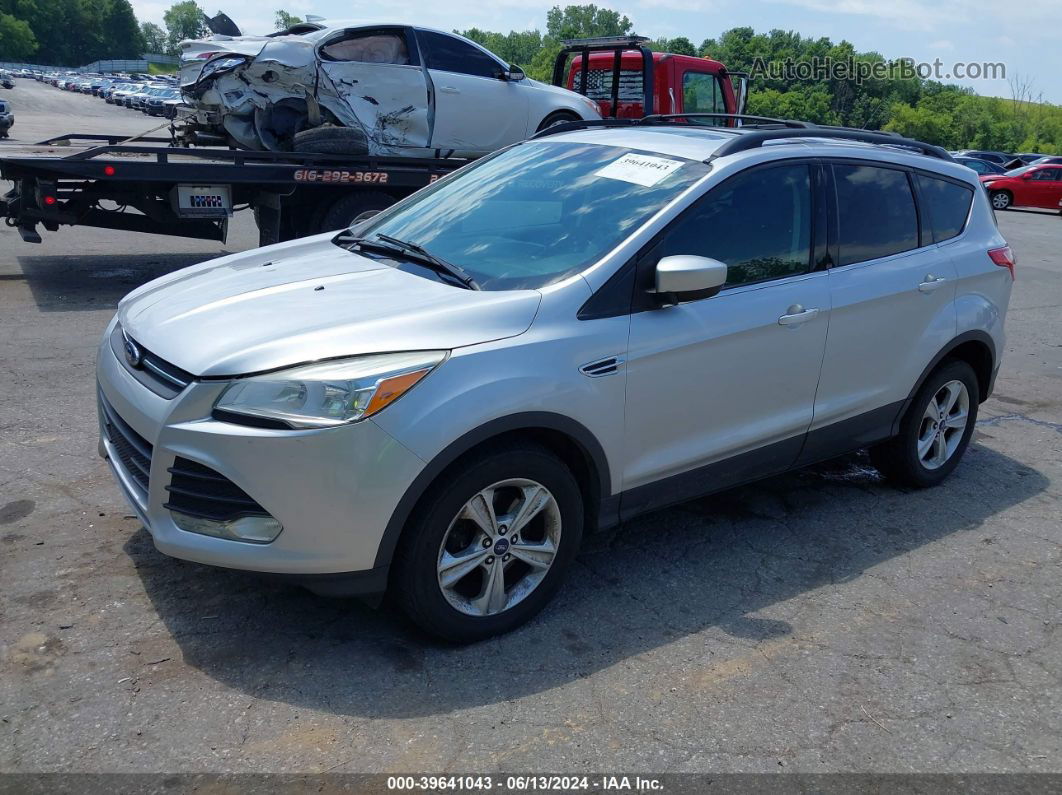 2013 Ford Escape Se Silver vin: 1FMCU9GX2DUB81394