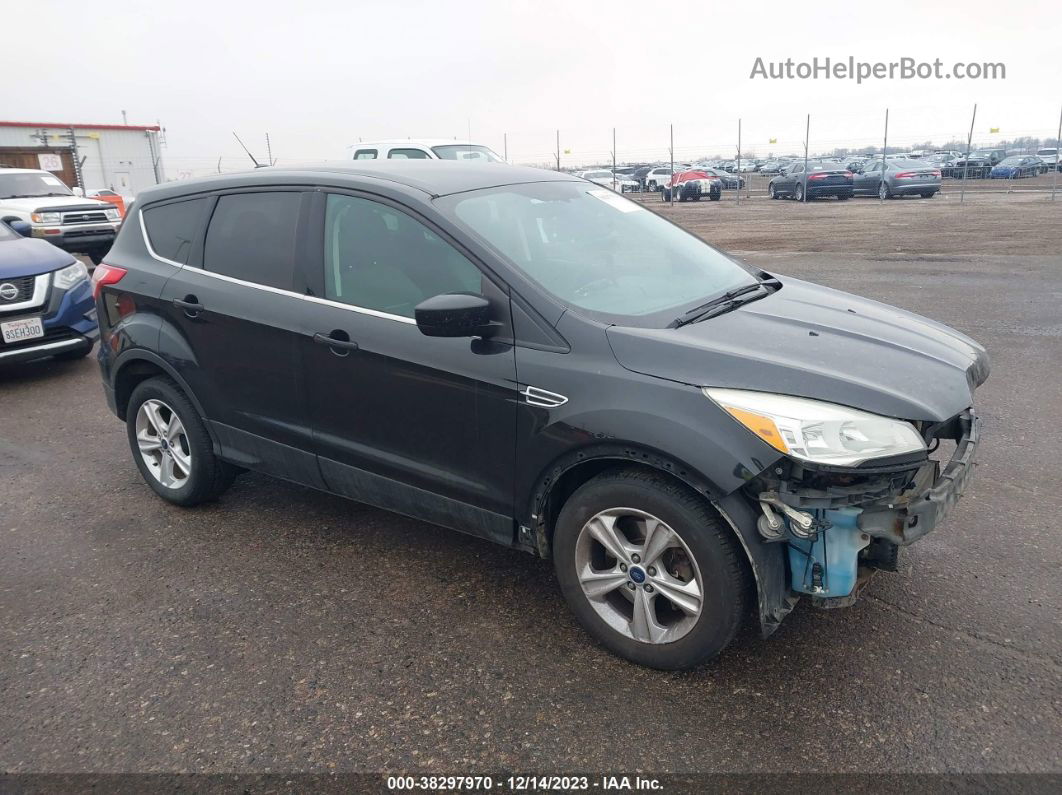 2014 Ford Escape Se Черный vin: 1FMCU9GX2EUC31843