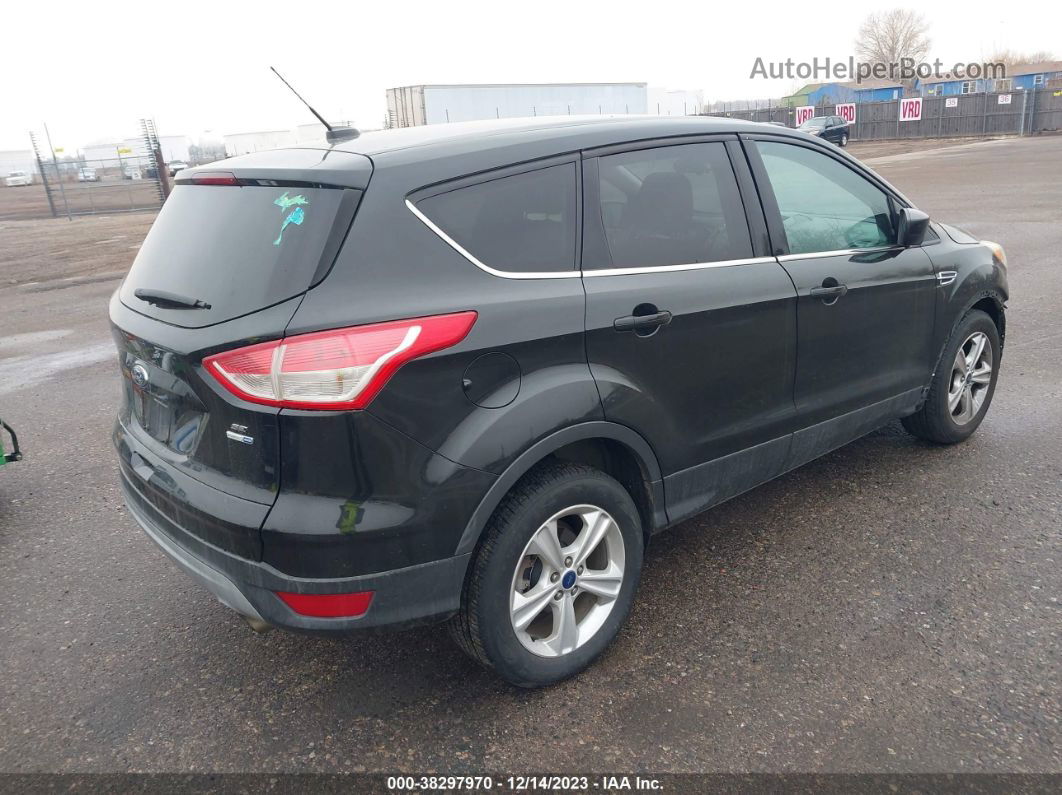 2014 Ford Escape Se Черный vin: 1FMCU9GX2EUC31843