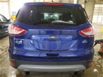 2014 Ford Escape Se Blue vin: 1FMCU9GX2EUC65653
