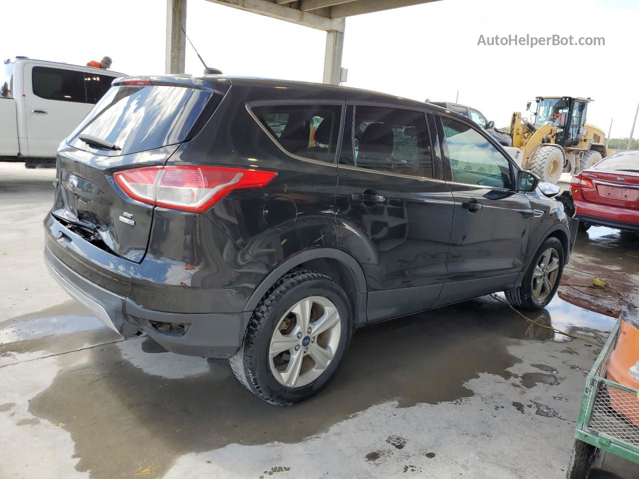 2015 Ford Escape Se Черный vin: 1FMCU9GX2FUB54392