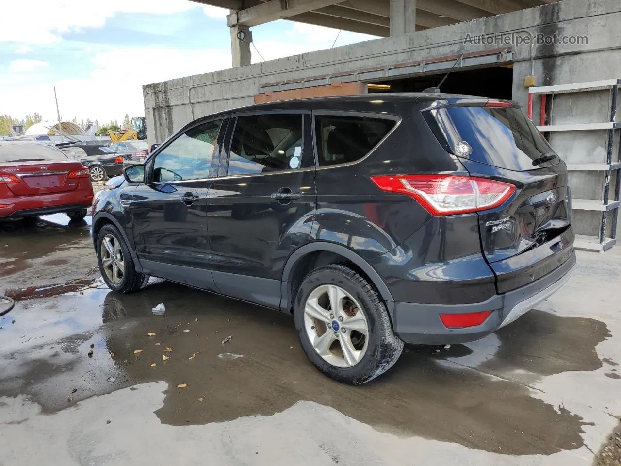 2015 Ford Escape Se Черный vin: 1FMCU9GX2FUB54392