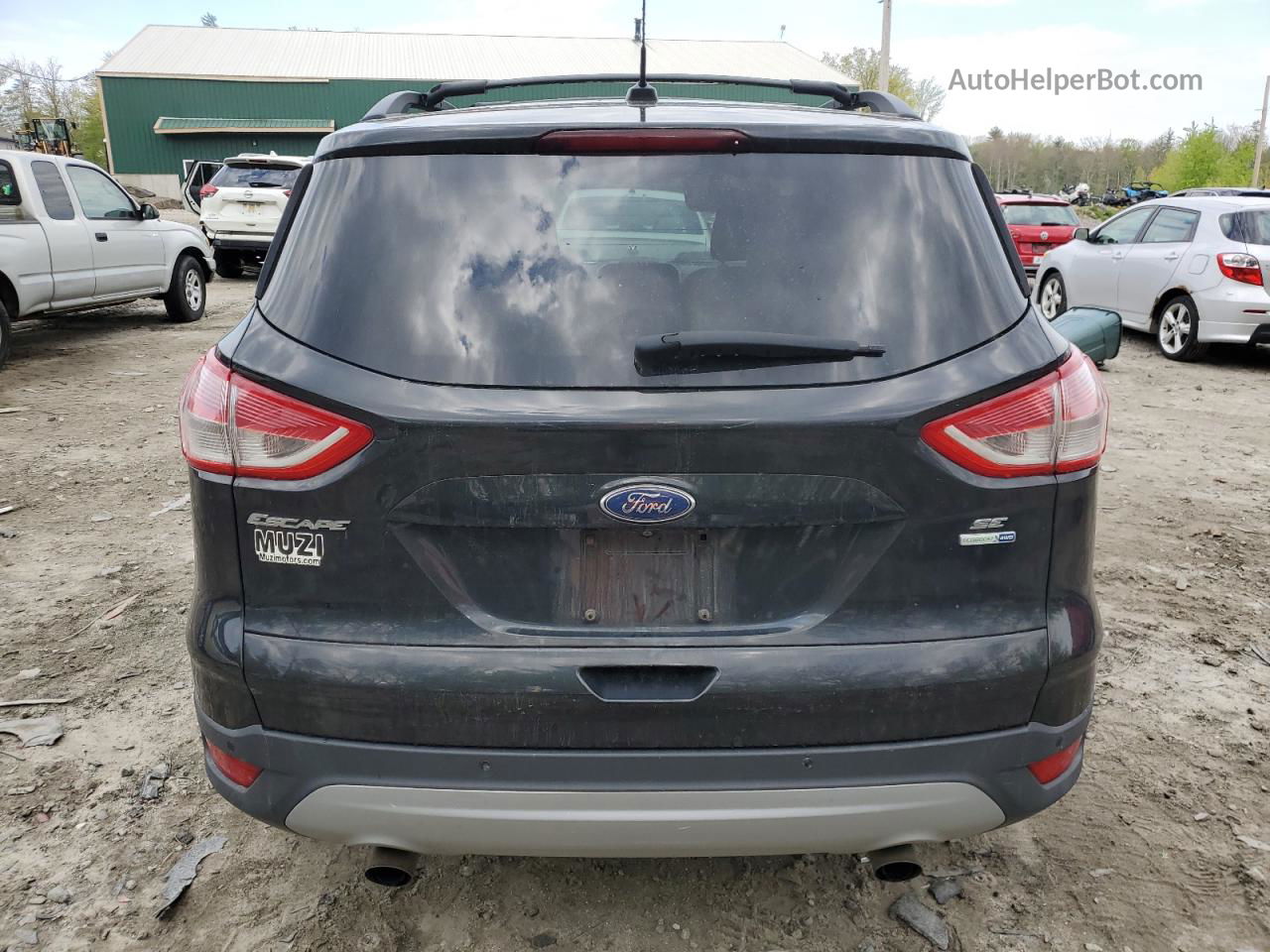 2015 Ford Escape Se Charcoal vin: 1FMCU9GX2FUB87134