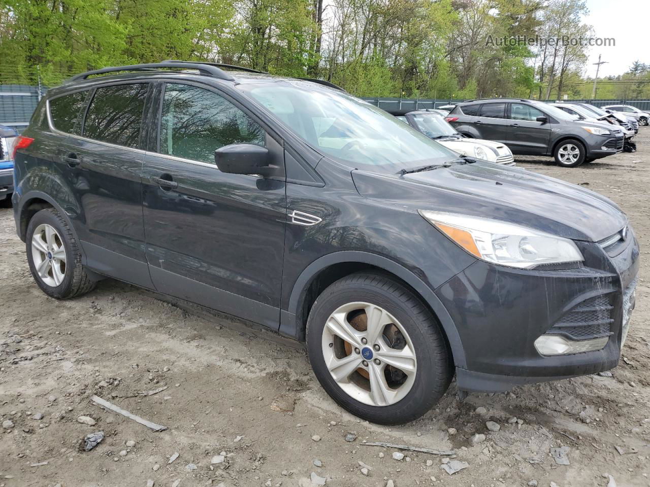 2015 Ford Escape Se Charcoal vin: 1FMCU9GX2FUB87134