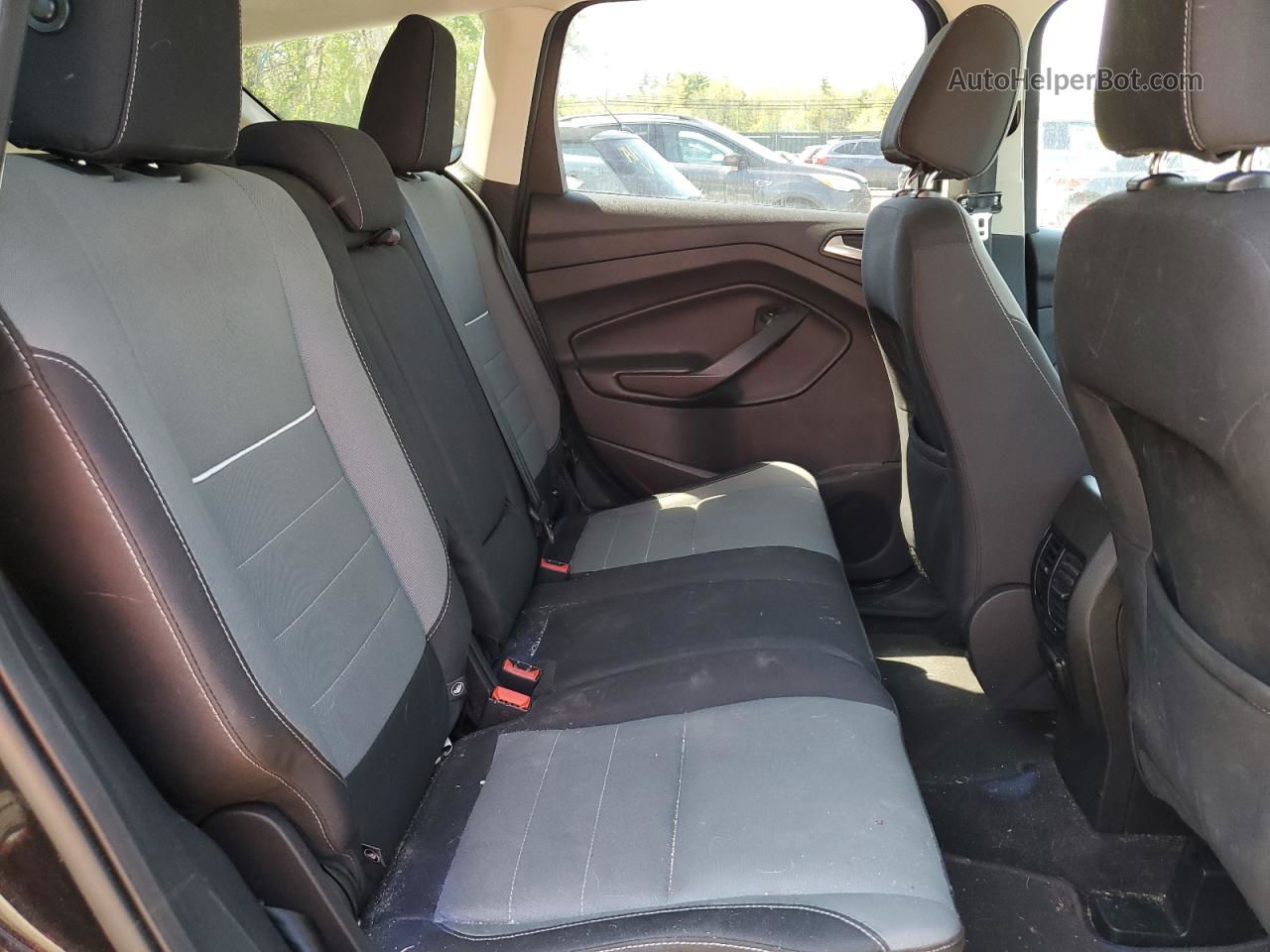 2015 Ford Escape Se Charcoal vin: 1FMCU9GX2FUB87134