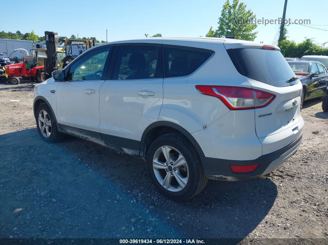 2013 Ford Escape Se White vin: 1FMCU9GX3DUD56719