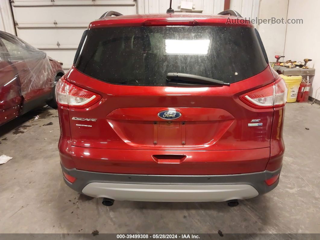 2014 Ford Escape Se Burgundy vin: 1FMCU9GX3EUA36012