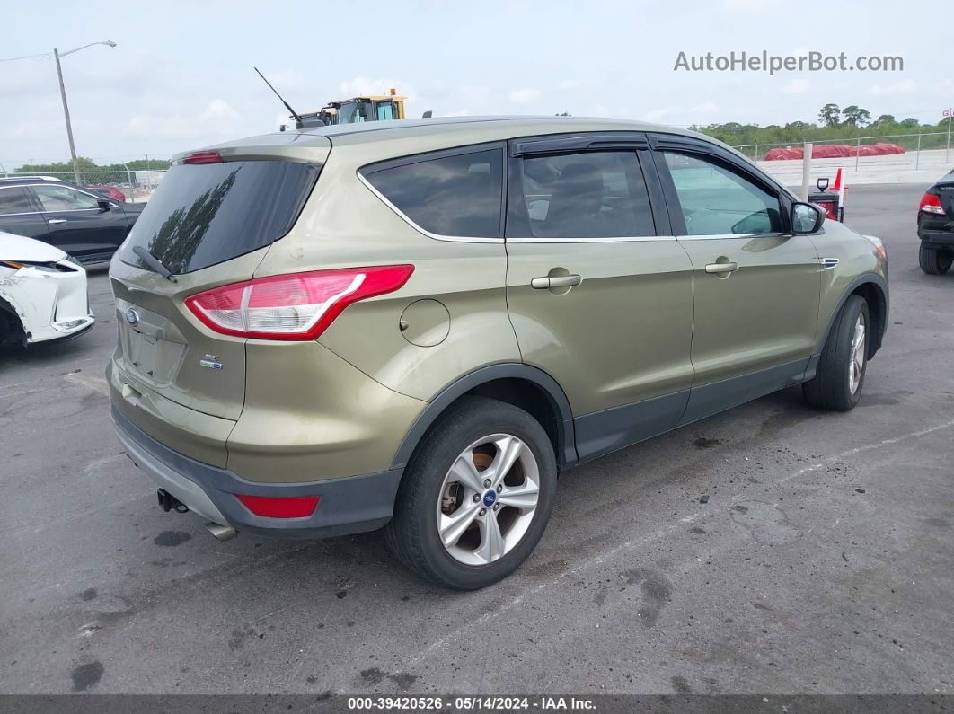 2014 Ford Escape Se Зеленый vin: 1FMCU9GX3EUB37650