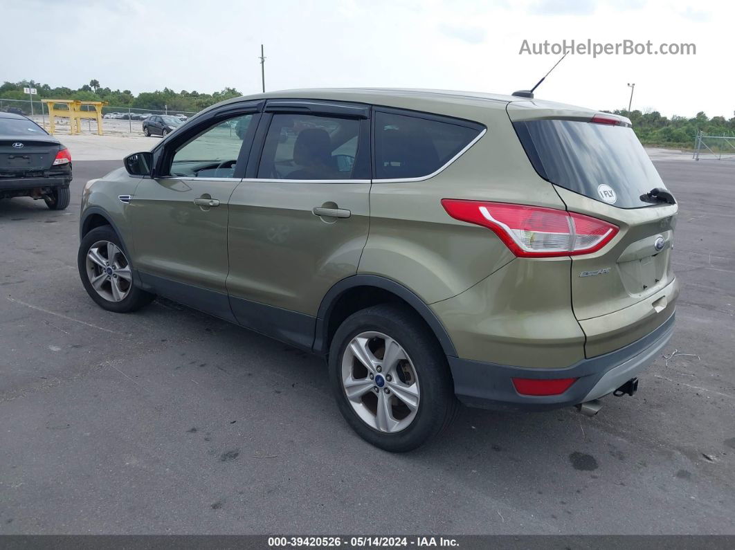 2014 Ford Escape Se Green vin: 1FMCU9GX3EUB37650