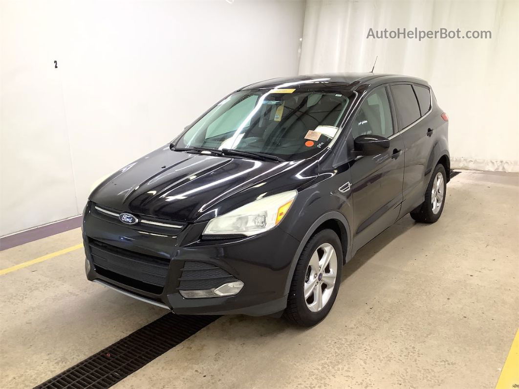 2015 Ford Escape Se Black vin: 1FMCU9GX3FUA59484