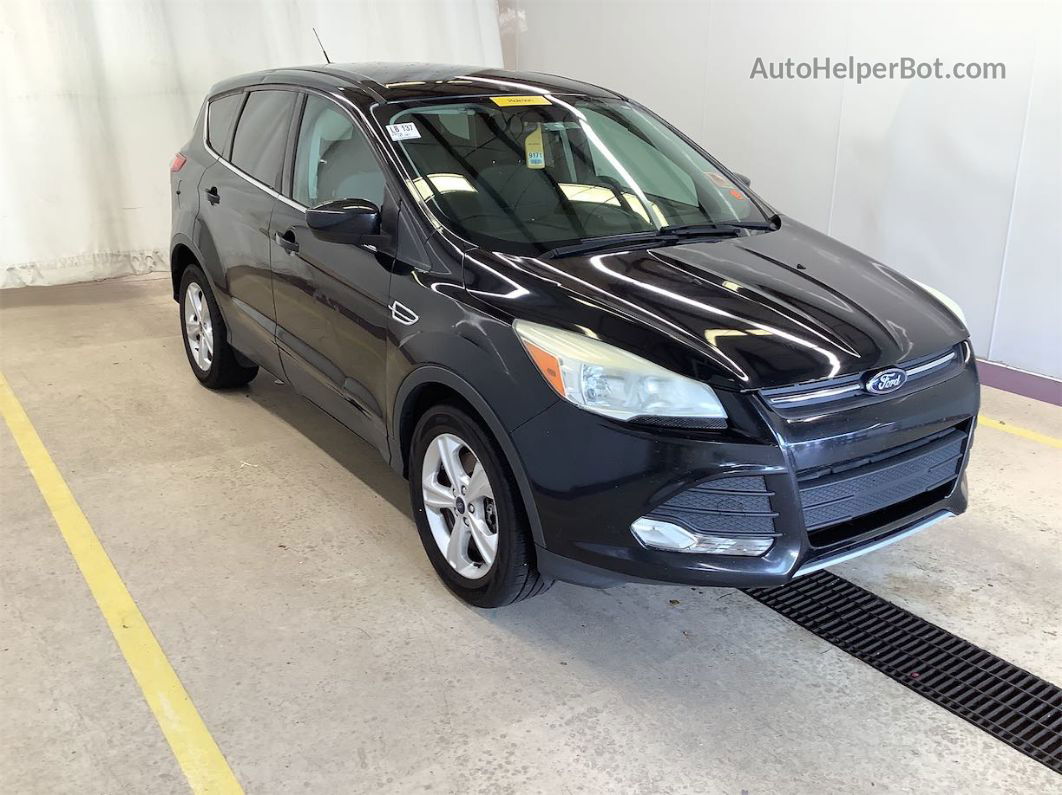 2015 Ford Escape Se Black vin: 1FMCU9GX3FUA59484