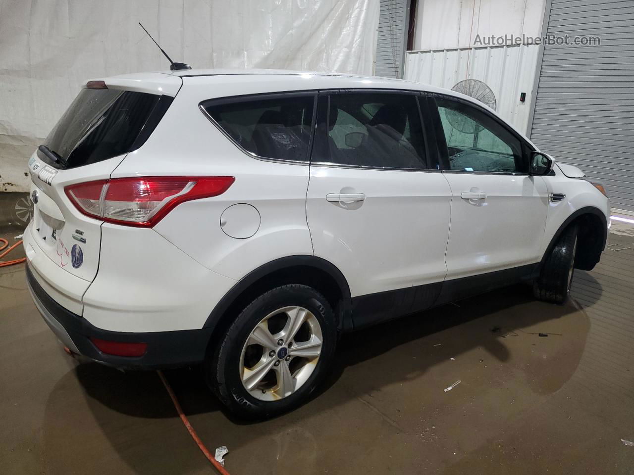 2015 Ford Escape Se White vin: 1FMCU9GX3FUB35205