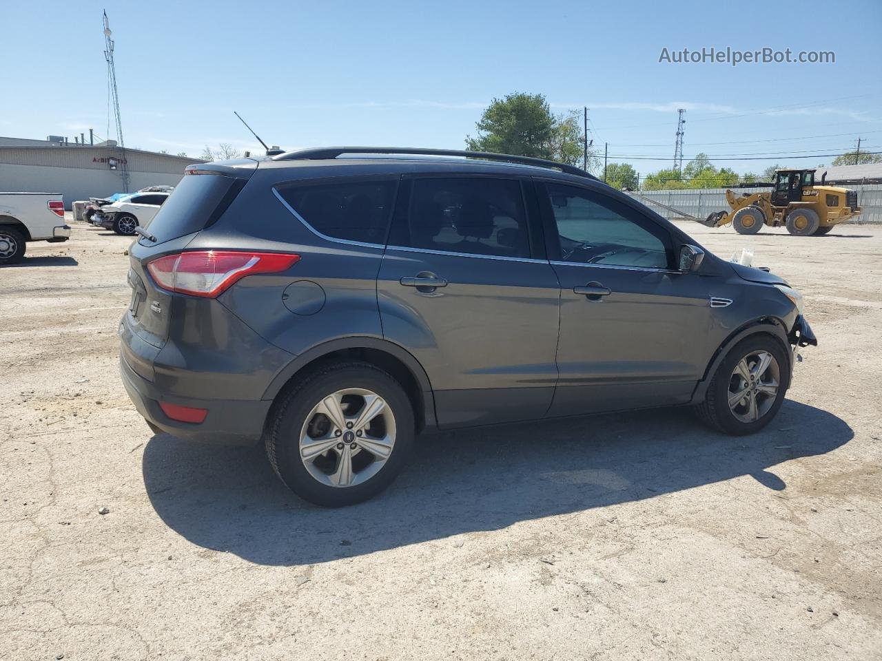 2016 Ford Escape Se Gray vin: 1FMCU9GX3GUA07547