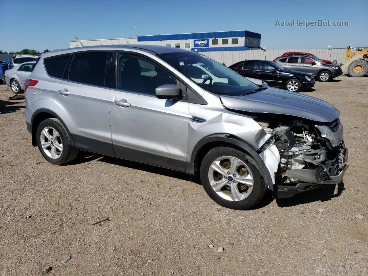 2016 Ford Escape Se Silver vin: 1FMCU9GX3GUA11484