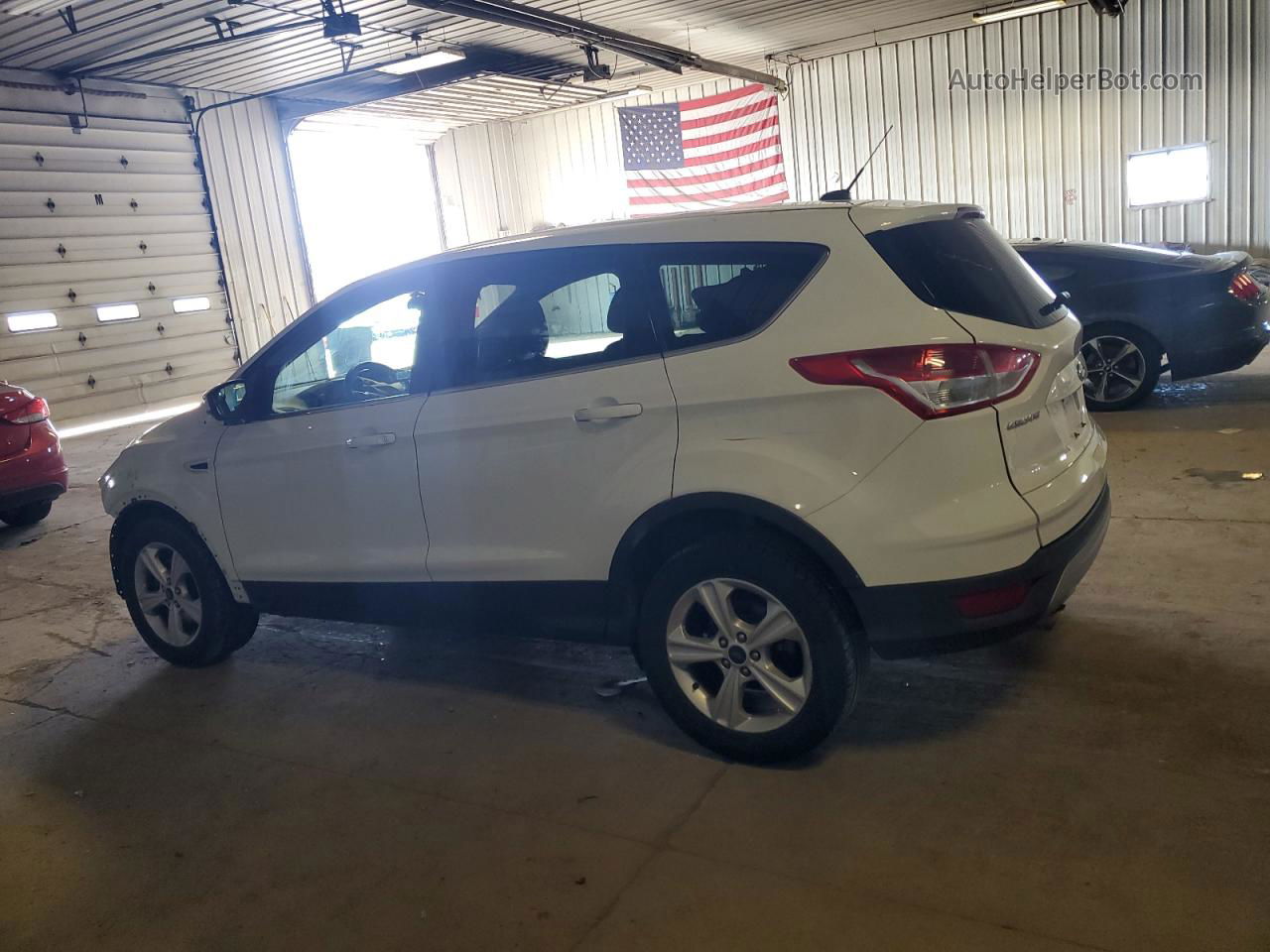 2016 Ford Escape Se White vin: 1FMCU9GX3GUB33603