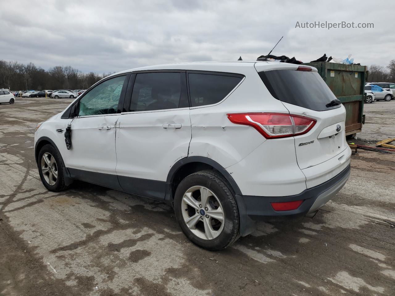 2016 Ford Escape Se White vin: 1FMCU9GX3GUC37377