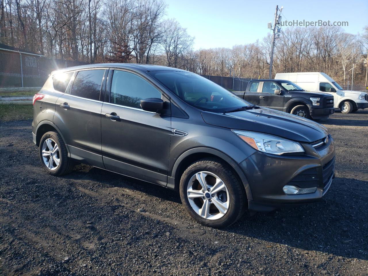 2016 Ford Escape Se Gray vin: 1FMCU9GX3GUC74476