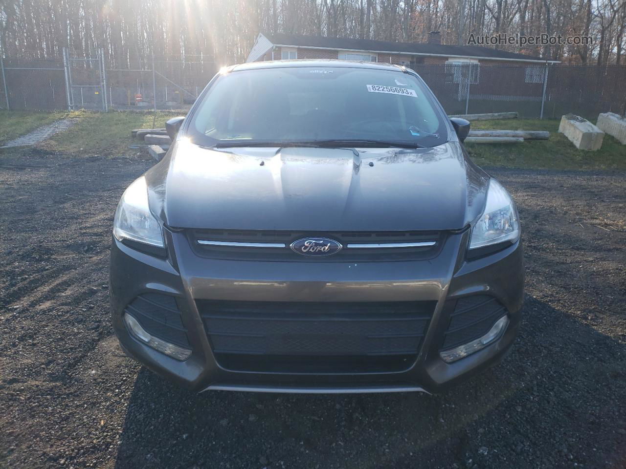 2016 Ford Escape Se Gray vin: 1FMCU9GX3GUC74476