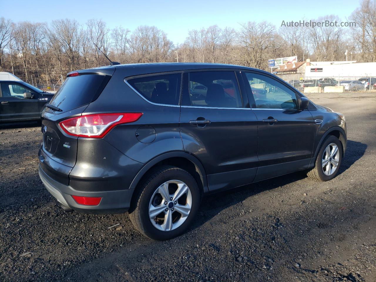 2016 Ford Escape Se Gray vin: 1FMCU9GX3GUC74476