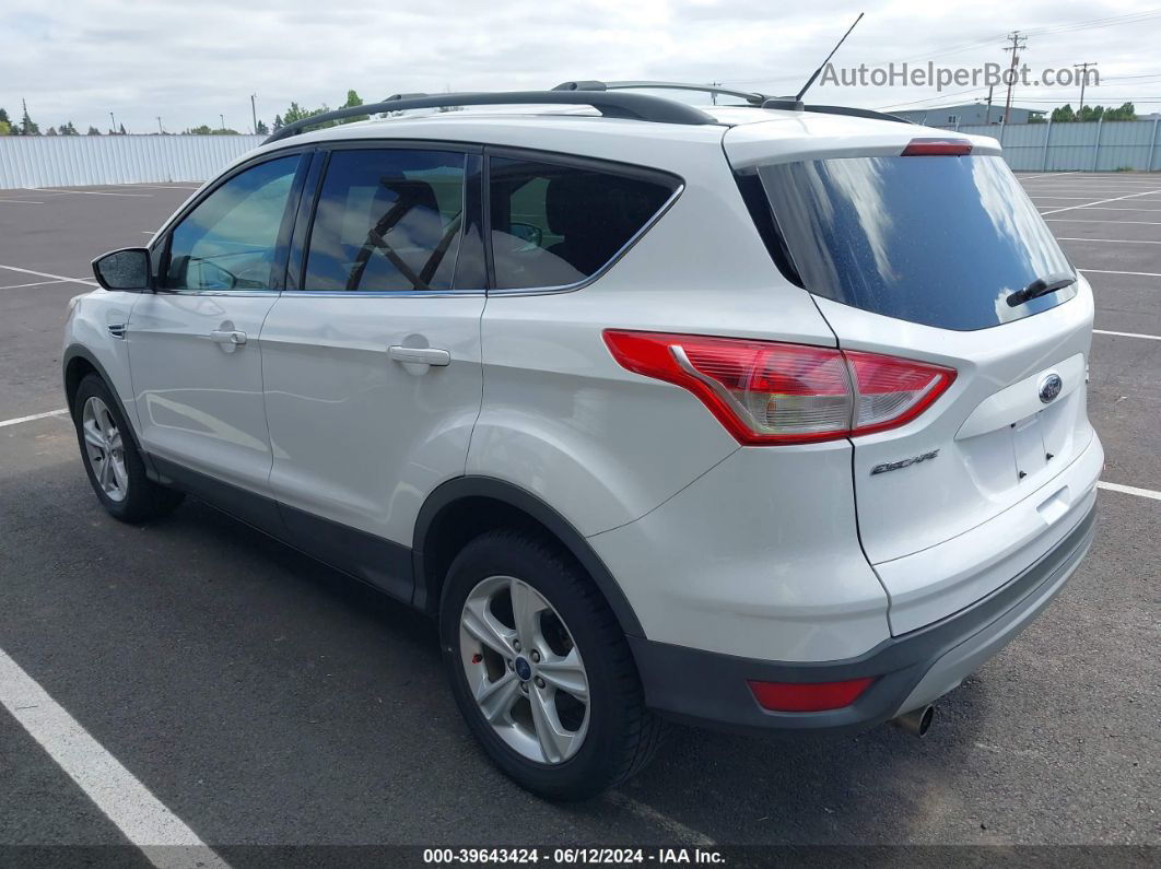 2013 Ford Escape Se White vin: 1FMCU9GX4DUB10133