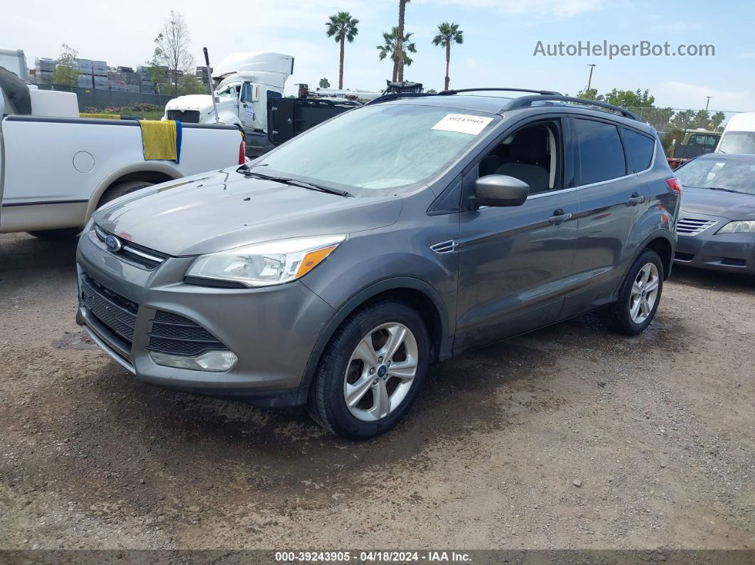 2013 Ford Escape Se Gray vin: 1FMCU9GX4DUB74284