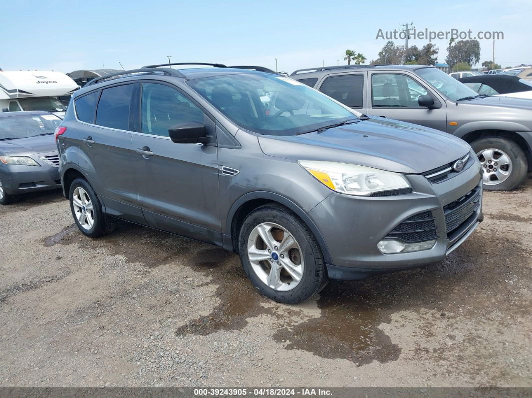 2013 Ford Escape Se Gray vin: 1FMCU9GX4DUB74284