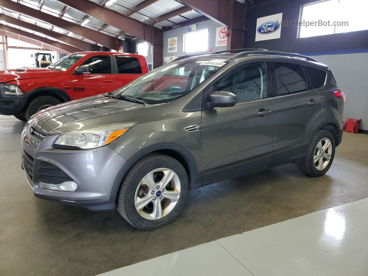 2013 Ford Escape Se Gray vin: 1FMCU9GX4DUB75841