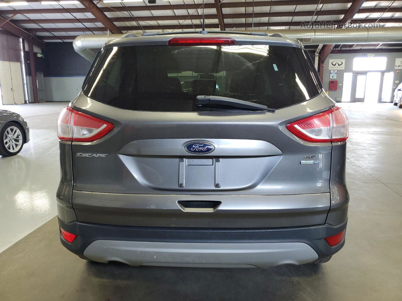 2013 Ford Escape Se Gray vin: 1FMCU9GX4DUB75841