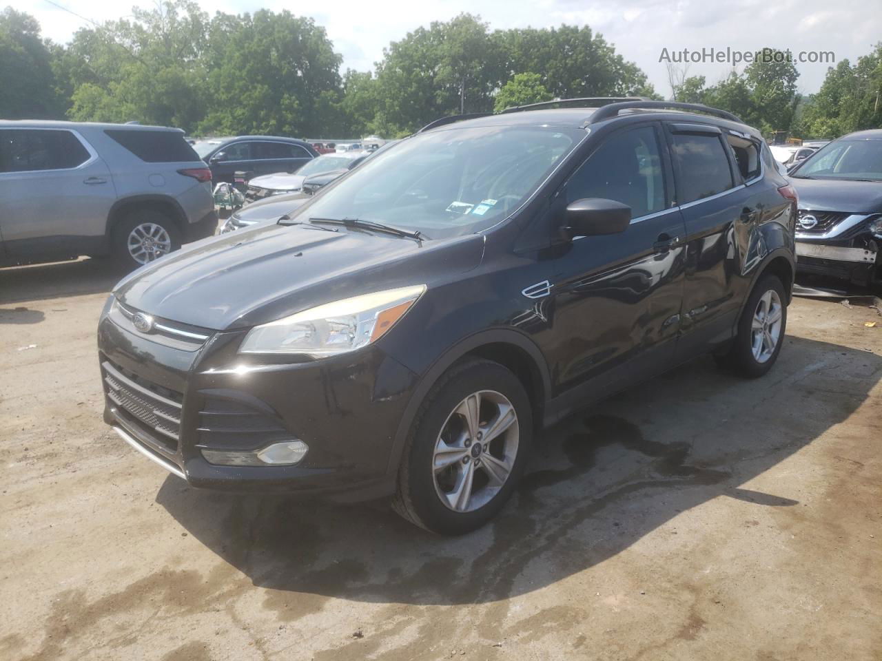 2013 Ford Escape Se Черный vin: 1FMCU9GX4DUD21803