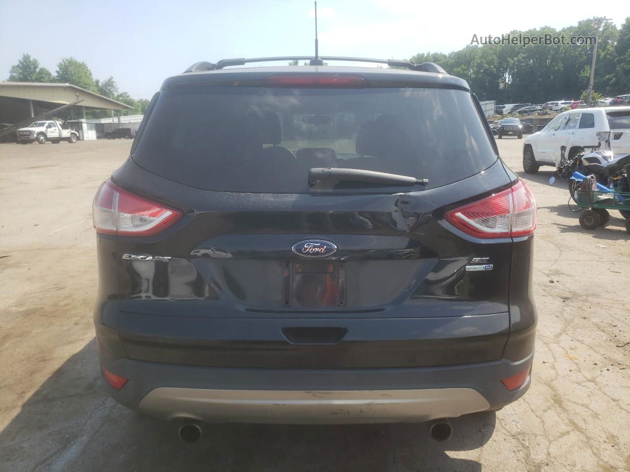 2013 Ford Escape Se Черный vin: 1FMCU9GX4DUD21803