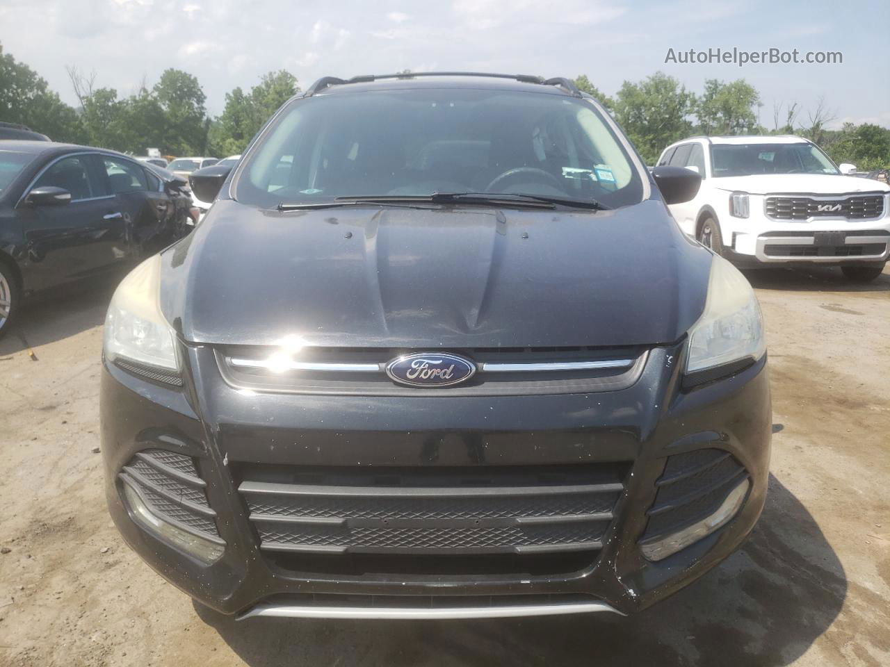 2013 Ford Escape Se Черный vin: 1FMCU9GX4DUD21803