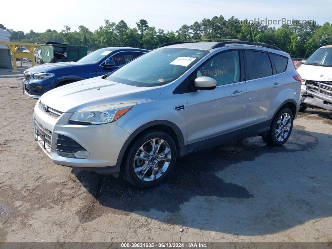 2014 Ford Escape Se Silver vin: 1FMCU9GX4EUA18439