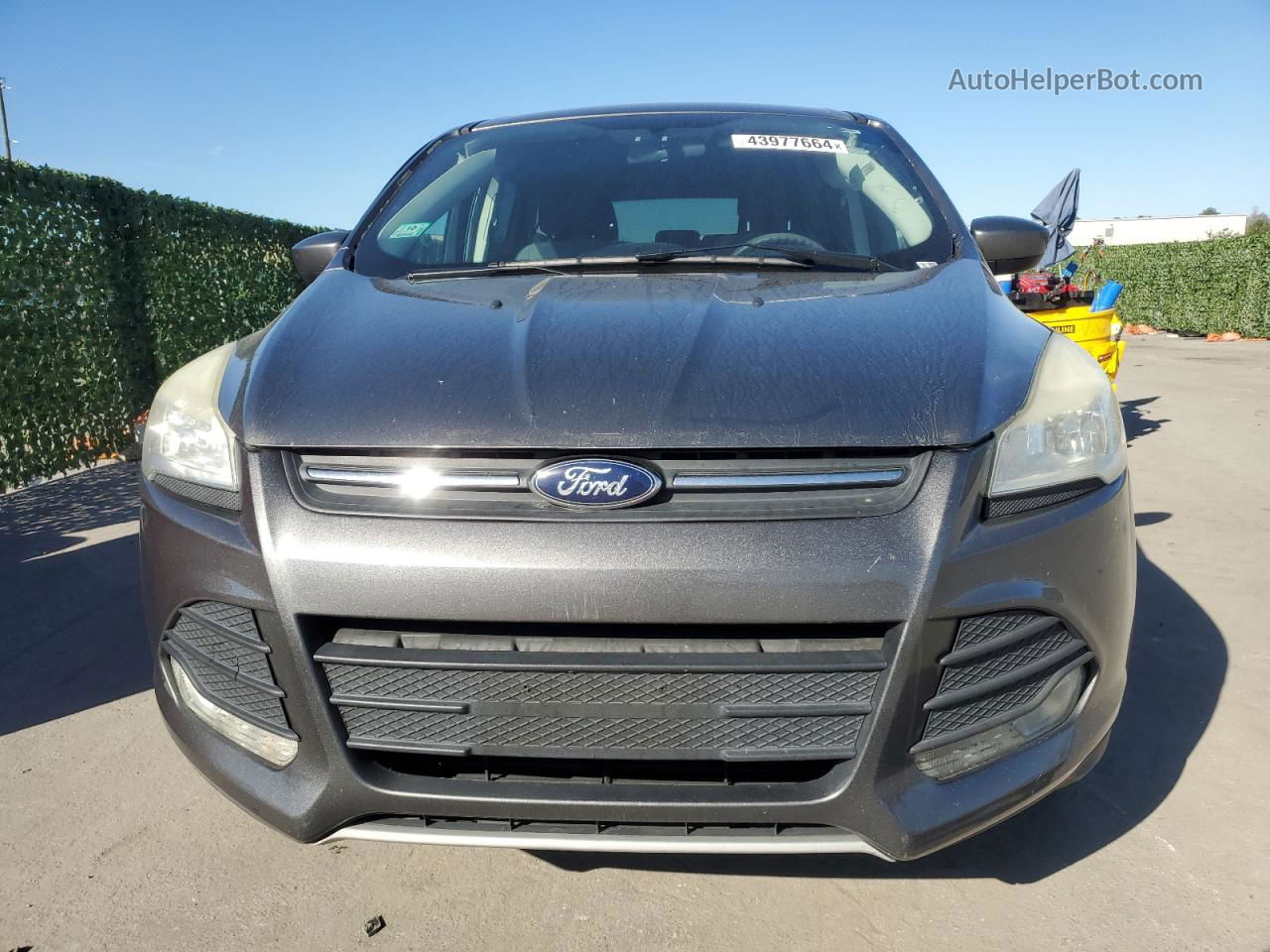 2014 Ford Escape Se Gray vin: 1FMCU9GX4EUD73501