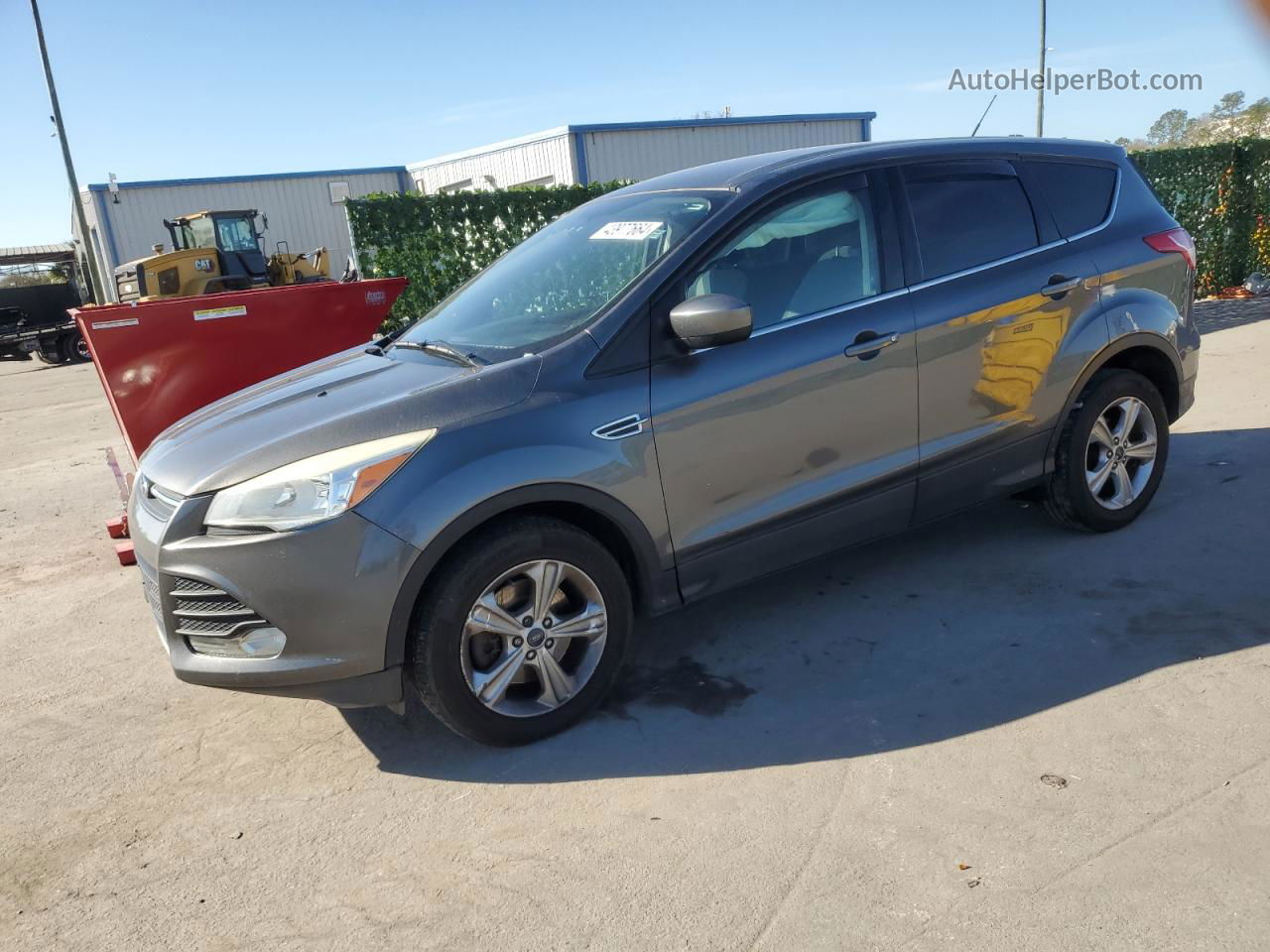 2014 Ford Escape Se Gray vin: 1FMCU9GX4EUD73501