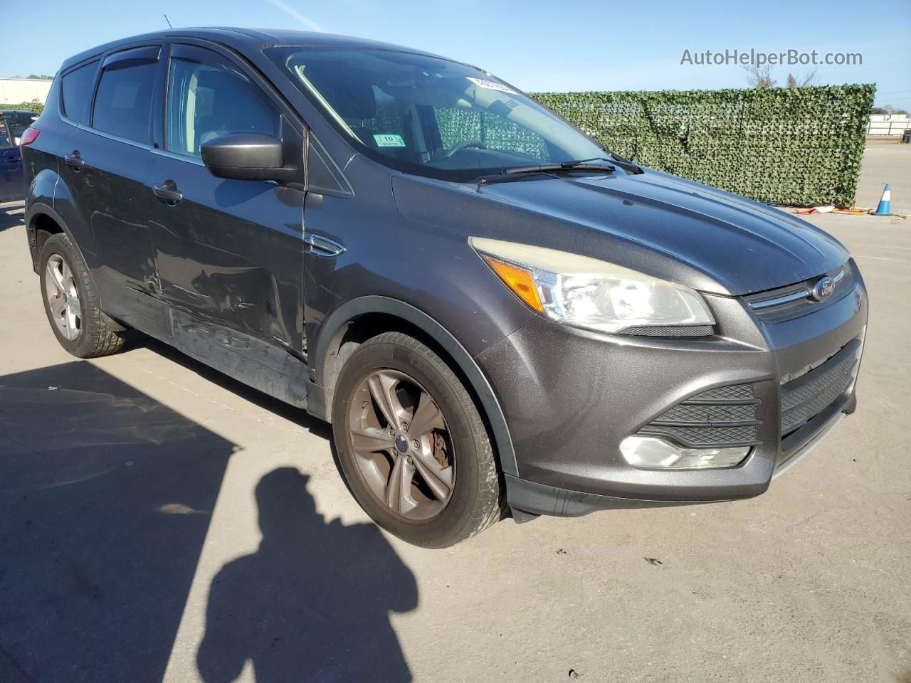 2014 Ford Escape Se Gray vin: 1FMCU9GX4EUD73501