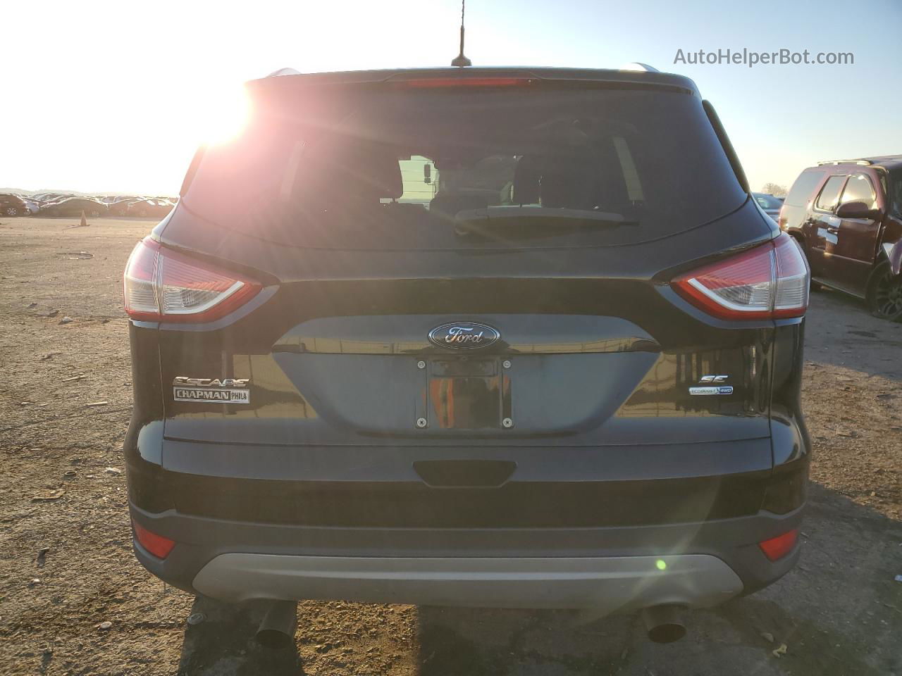 2015 Ford Escape Se Black vin: 1FMCU9GX4FUC39511