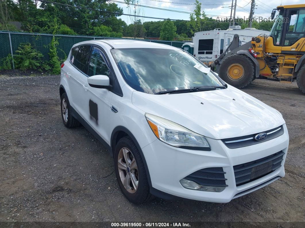 2015 Ford Escape Se Белый vin: 1FMCU9GX4FUC44501