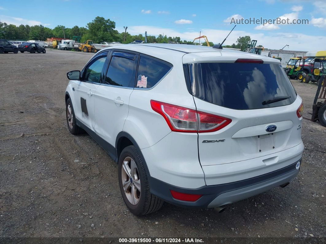 2015 Ford Escape Se Белый vin: 1FMCU9GX4FUC44501